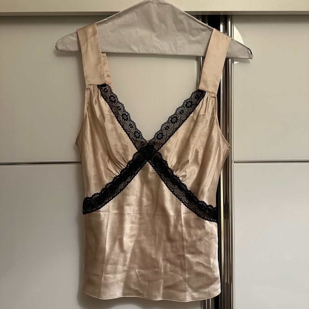 Reformation Vendome Silk Top NWOT